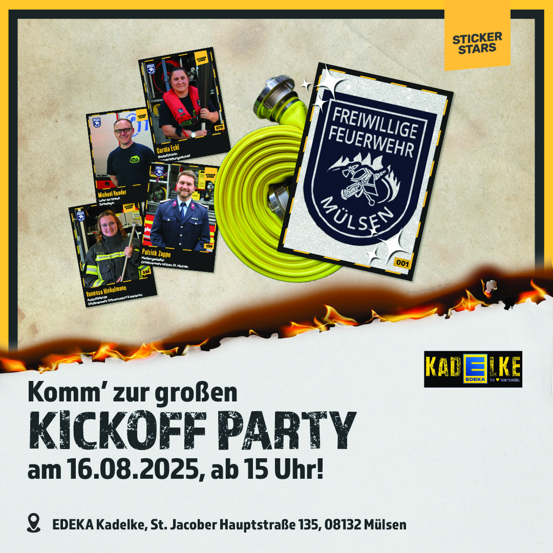 StickerStars Kickoff-Party